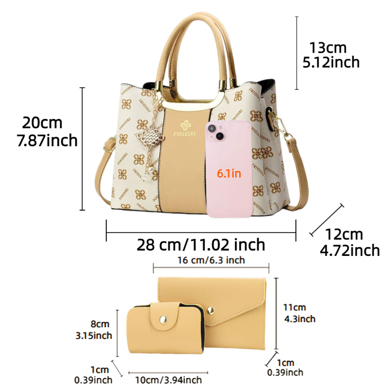 กระเป๋าถือพิมพ์ลายหรูหราสำหรับ - Luxury Bags Casual บทวิจารณ์และราคา