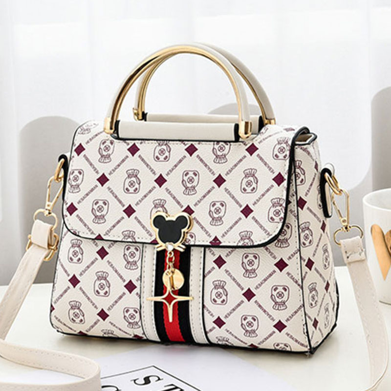 กระเป๋าสะพายไหล่ใหม่ กระเป๋าถื - Tote Bag Leather Monogram บทวิจารณ์และราคา