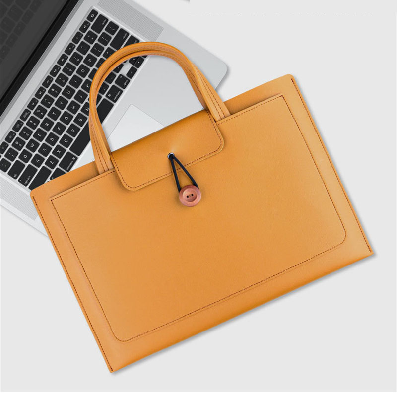 XMESSUN กระเป๋าเอกสารหนังเรียบ - Tote Bag Leather Monogram บทวิจารณ์และราคา