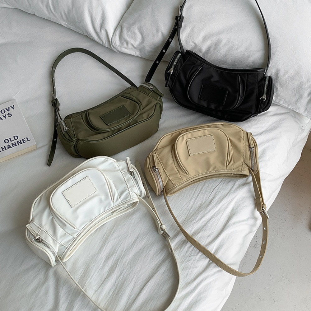 กระเป๋าไนลอนมังสวิรัติใต้วงแขน - Luxury Bags Vegan บทวิจารณ์และราคา